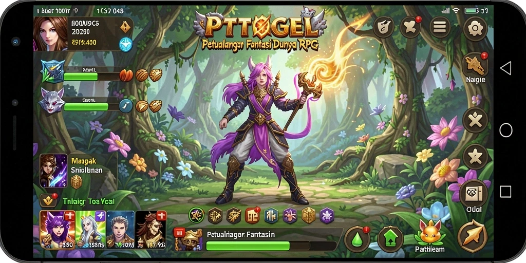 Tampilan gameplay <strong>PTTOGEL</strong> dengan aksi pertarungan yang seru.