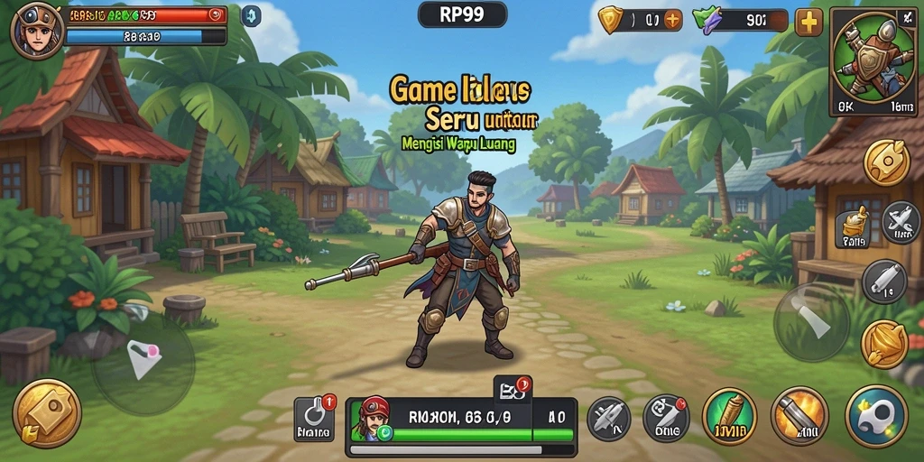 Tampilan gameplay RP99 yang menarik dan seru.