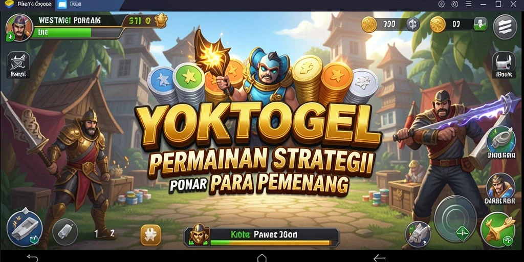Screenshot utama YOKTOGEL menampilkan aksi permainan strategi yang mendebarkan.